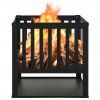 40162 3 cerne kovove prenosne ohniste fire