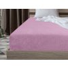 Cearsaf Frotir EXCLUSIVE roz 90x200 cm – catifelat și confortabil