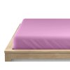 Kvalitní světle fialové jersey prostěradlo 90 x 200 cm
