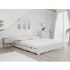 Pat dublu Culoare alb, IKAROS 180 x 200 cm