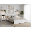 Pat dublu Culoare alb, IKAROS 180 x 200 cm