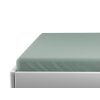 Cearsaf de pat jersey pentru patut copii mentol, 70x140 cm