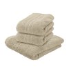 Prosop Comfort 50x100 cm, crem, 100% bumbac - luxos, moale, absorbție ridicată.