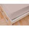Cearsaf jersey pentru patut de copii roz deschis 70 x 140 cm