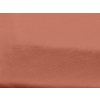 Cearceaf jersey pentru patut copii maro caramiziu, 60 x 120 cm