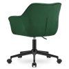 Scaun de birou verde inchis COPA VELVET