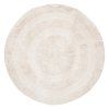 46965 bily kulaty koberec spirale 120 cm