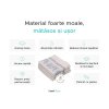 Set prosoape BAMBOO visiniu: prosop baie + 2 prosoape mâini, fibre de calitate bambus-bumbac