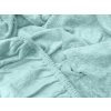 Cearceaf Frotir cu elastic mentol 90x200 cm – potrivit pentru orice pat
