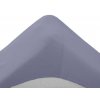 Cearceaf jersey pentru patut copii violet deschis 70 x 140 cm