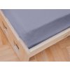 Cearceaf jersey pentru patut copii violet deschis 70 x 140 cm