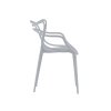 Scaun din plastic gri deschis KATO