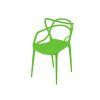Scaun de masa KATO din plastic, verde