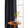 Tmavě šedý závěs OXFORD 140x250 cm (Agatat Inele metalice)
