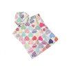 60496 1 detske ponco srdicka barevne 60x120 cm s motivem srdci