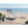 60709 19 skladaci plazove lehatko sand sede pruhy