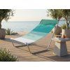 60712 16 skladaci plazove lehatko sand zelene pruhy