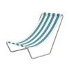 Skládací plážové lehátko SAND, tyrkysové pruhy