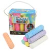 Barevné křídy JUMBO CHALKS, 15 barev