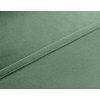 Draperii opace VELVET mentol 140x250 cm (2 buc), inele metalice