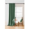 Draperii opace VELVET mentol 140x250 cm (2 buc), inele metalice