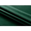 Draperii opace VELVET verde inchis 140x250 cm (2 buc), inele metalice