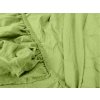 Pistáciové jersey prostěradlo 90 x 200 cm pro pohodlný spánek