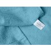 Prosop stilat AQUELLA albastru 50x90 cm, confecționat 100% din bumbac natural
