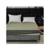 Cearsaf Cocolino microplus cu elastic GRENA 90x200 cm verde