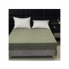 Cearsaf Cocolino microplus cu elastic GRENA 90x200 cm verde