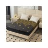 Luxusní černé prostěradlo mikroplyš VISATA 90x200 cm s elegantním designem