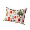 Husa pentru perna din microfibra FESTIVE MAGIC 50x70 cm, alb