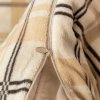Povlečení mikroplyš PLAID krémové s hřejivým a měkkým povrchem