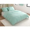 Hotelové povlečení JASMINE mentolové – proužek 2 cm, mikrovlákno