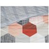 Lenjerie de pat din bumbac Renforce HONEY COMB gri