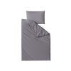 Šedé bavlněné povlečení DENYX s jednoduchým a čistým stylem
