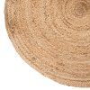 JUTIQUE koberec – kulatý jutový design, průměr 80 cm