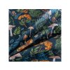 Elegantní přehoz MUSHROOMS AND PLANTS – dokonalý doplněk ložnice