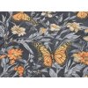 Stylové ložní povlečení BUTTERFLY GARDEN s přírodní tematikou