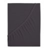 Cearsaf jersey pentru patut copii EXCLUSIVE 70x140 cm antracit
