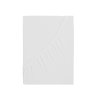 Cearceaf jersey pentru patut de copil EXCLUSIVE 70x140 cm alb