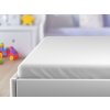 Cearceaf jersey pentru patut de copil EXCLUSIVE 70x140 cm alb