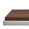 Cearceaf de jerseu pentru patut EXCLUSIVE 70x140 cm maro inchis
