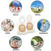 79880 1 bile detske ponco happy lion osuska s kapuci