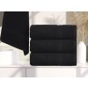 Prosop CLARYSSE ELEGANCE 60x110 cm antracit, 100% bumbac