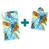 81023 4 plazovy set summer fresh barevna osuska a ponco na leto