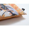 Dekorační polštář BANARA 45x45 cm do exteriéru s listovým motivem