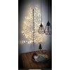 Závěsný vánoční stromek ZIGGY S 100x120 cm s LED světýlky