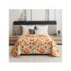 Stylový podzimní přehoz AUTUMN PUMPKINS na dvoulůžko