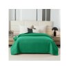 Stylový přehoz na postel LANTA v sytě zelené barvě